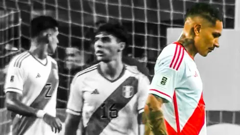 Paolo Guerrero enojado tras doblete de Lionel Messi.