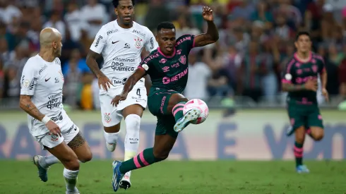 Jhon Arias entró en el segundo tiempo y marcó el gol del empate para Fluminense
