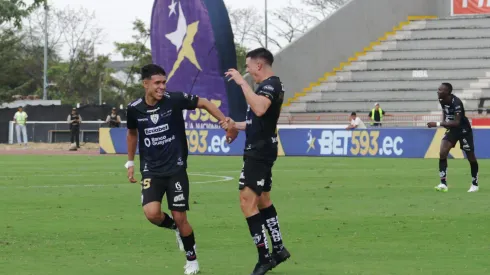 Guayaquil, domingo 22 de octubre del 2023<br />
En el estadio Christian Benitez, Guayaquil City se enfrenta a Independiente del Valle por la 11 fecha de la segunda etapa de la LigaPro Bet593.<br />
Fotos:César Muñoz/API
