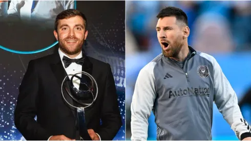 Fabrizio Romano y Leo Messi.
