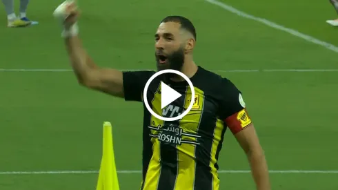 Gol de Benzema para Al-Ittihad