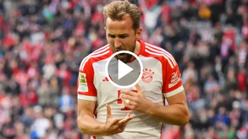 Harry Kane marcó un golazo desde media cancha para el Bayern Múnich
