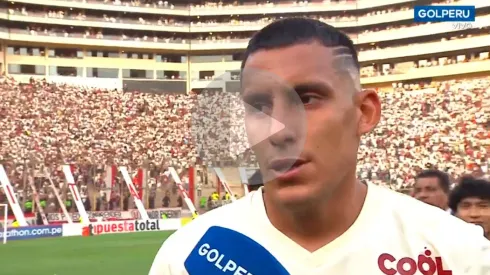 Alex Valera revela sus emociones al Lograr su primer título con Universitario de Deportes.