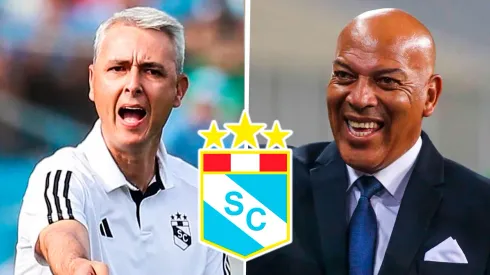 Tiago Nunes y Roberto Mosquera.
