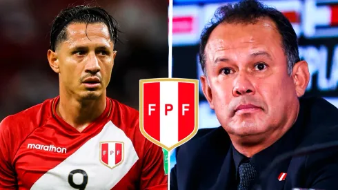 Gianluca Lapadula y Juan Reynoso.