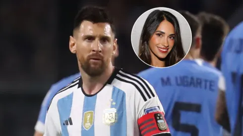 Lionel Messi y Antonela Roccuzzo.
