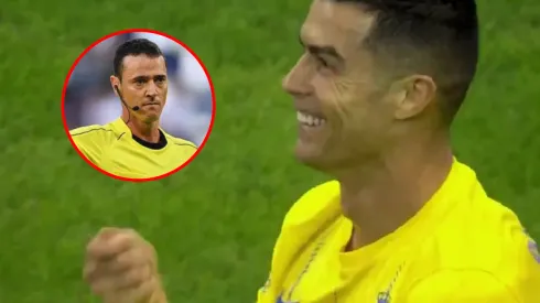 Cristiano Ronaldo y un polémico gesto contra Wilmar Roldán.
