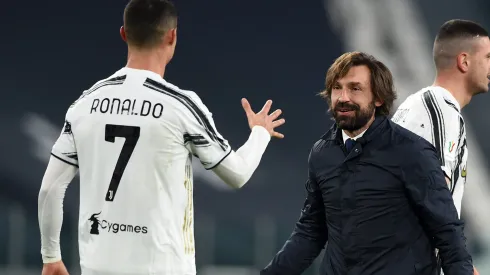 Pirlo: "entrenar a Cristiano Ronaldo te hace entender que es el número uno"
