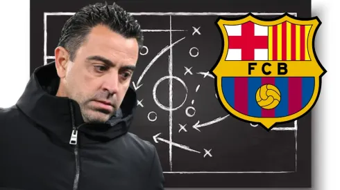 Xavi Hernández, entrenador del Barcelona. 
