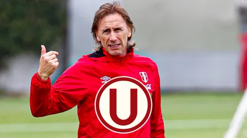 Ricardo Gareca y Universitario.
