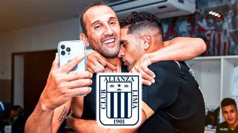 Hernán Barcos y Pablo Sabbag.
