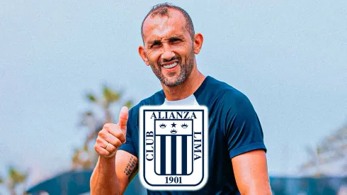 Hernán Barcos y Alianza Lima.
