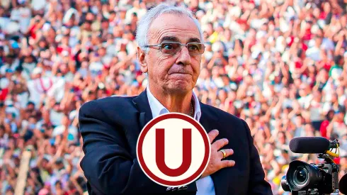 Universitario y Jorge Fossati.
