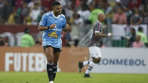 RIO DE JANEIRO, BRAZIL - JUNE 27: Brenner of Sporting Cristal celebrates after scoring the team's first goal during a Copa CONMEBOL Libertadores 2023 Group D match between Fluminense and Sporting Cristal at Maracana Stadium on June 27, 2023 in Rio de Janeiro, Brazil. (Photo by Wagner Meier/Getty Images)