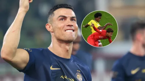 Cristiano Ronaldo (izq.), estrella del Al-Nassr.