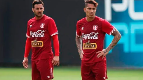 Paolo Guerrero y Claudio Pizarro