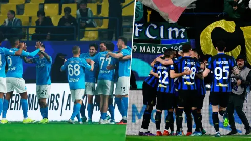 Napoli e Inter de Milán se enfrentarán este lunes 22 de enero en la Final de la Supercopa de Italia. Getty Images.