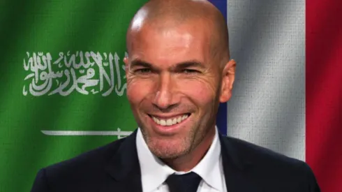 Zinedine Zidane y su futuro, dentro del plan de Arabia. 
