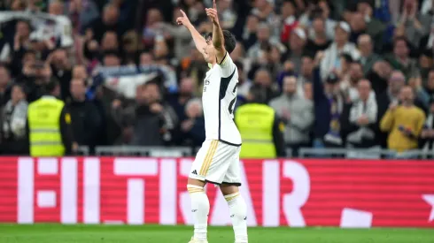 Primer gol del Real Madrid vs. Atlético de Madrid.