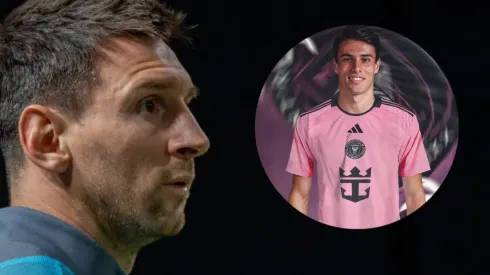 Lionel Messi y Federico Redondo. 
