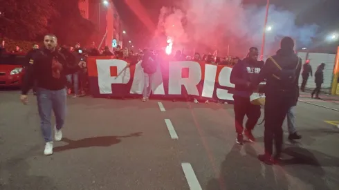 La policía de Paris advirtió a los hinchas de la Real Sociedad sobre posibles cruces con los ultras del PSG. Getty Images.

