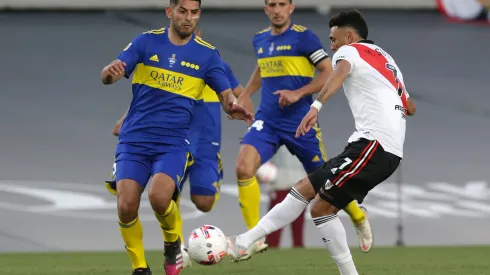 Carlos Zambrano y Boca Juniors vs. River Plate
