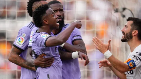 Protestas de Vinicius en Valencia por las agresiones racistas. 
