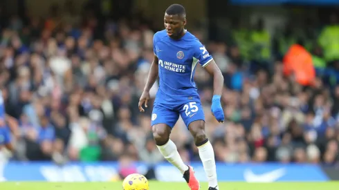 4th February 2024 Stamford Bridge, Chelsea, London, England Premier League Football, Chelsea versus Wolverhampton Wanderers Moises Caicedo of Chelsea PUBLICATIONxNOTxINxUK ActionPlus12605959 KatiexChan