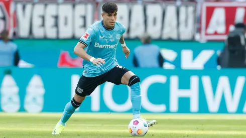 Germany, Koeln, 03.03.2024, Rhein-Energie-Stadion, 1.FC Koeln vs. Bayer 04 Leverkusen – 1. Bundesliga, Piero Hincapie Bayer 04 Leverkusen controls the ball Cologne Rhein-Energie-Stadion North Rhine-Westphalia Germany *** Germany, Koeln, 03 03 2024, Rhein Energie Stadion, 1 FC Koeln vs Bayer 04 Leverkusen 1 Bundesliga, Piero Hincapie Bayer 04 Leverkusen controls the ball Cologne Rhein Energie Stadion North Rhine Westphalia Germany eu-images-542
