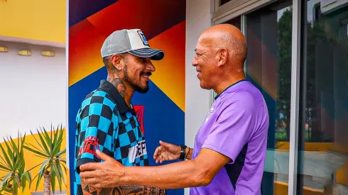 Paolo Guerrero y Roberto Mosquera.