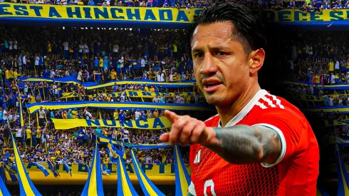 Gianluca Lapadula y Perú.
