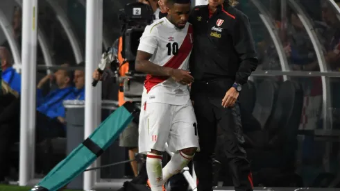 Jefferson Farfán y Ricardo Gareca en la Selección Peruana
