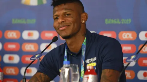 Coletiva Selecao Equador SALVADOR, BA – 20.06.2019: COLETIVA SELEcaO EQUADOR – Robert Arboleda, Ecuadorian national team, Nationalteam player, during a press conference, PK, Pressekonferenz at the Fonte Nova Arena in Salvador, Bahia, Brazil. Photo: Tiago Caldas/Fotoarena x1750669x PUBLICATIONxNOTxINxBRA TiagoxCaldas
