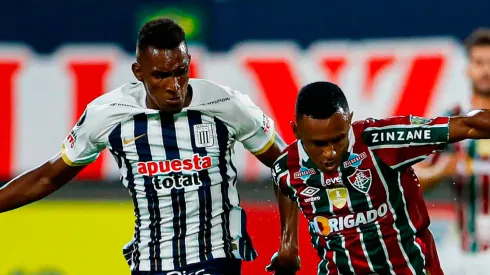 Alianza vs. Fluminense por Libertadores.
