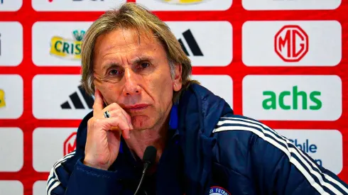 Ricardo Gareca técnico de Chile.
