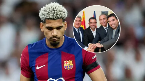 Xavi Hernández le pidió a la directiva del Barcelona que no transfiera a Ronald Araújo.