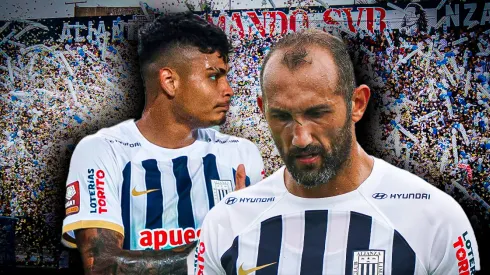 Jeriel De Santis y Hernán Barcos.