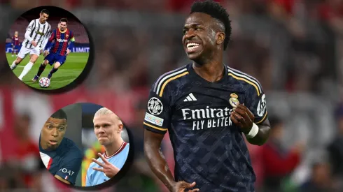 Solo Vinicius sigue el ritmo de CR7 y Messi en la Champions League.
