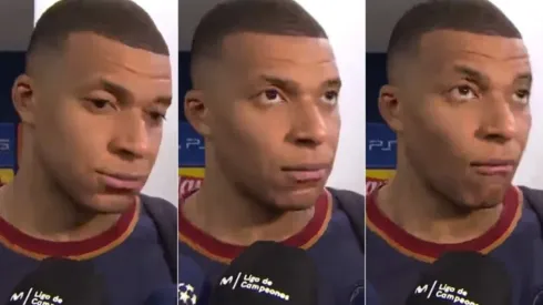 Kylian Mbappé, tajante al ser consultado por Real Madrid tras derrota en la Champions. 
