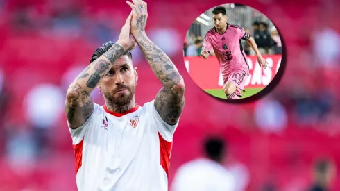 Sergio Ramos y la posibilidad de jugar ante Messi. 
