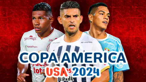 Jugadores de la Liga 1 de Perú que irían a la Copa América 2024.
