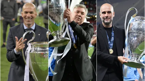Carlo Ancelotti es el entrenador con más títulos en la historia de la Champions League.
