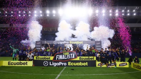 El festejo de Independiente del Valle.