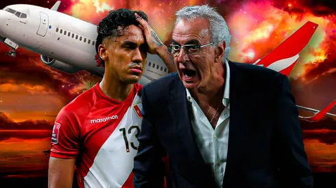 Renato Tapia enfrentado con Jorge Fossati por no viajar con Perú.
