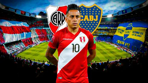 Christian Cueva, crack de Perú, en la órbita de Argentina.
