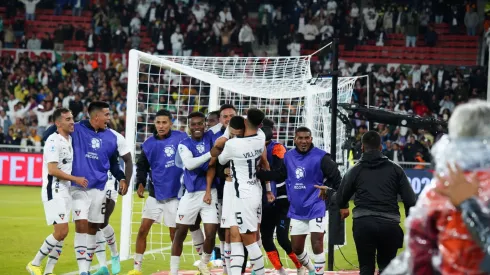 FBL RECOPA LIGA FLUMINENSE Quito 22 de febrero 2024. Liga Deportiva Universitaria recibe a Fluminense por la Recopa Sudamericana en el Estadio Rodrigo Paz Delgago API / DANIEL MOLINEROS Quito Pichincha Ecuador *** FBL RECOPA LIGA FLUMINENSE Quito February 22, 2024 Liga Deportiva Universitaria hosts Fluminense for the Recopa Sudamericana at the Rodrigo Paz Delgago Stadium API DANIEL MOLINEROS Quito Pichincha Ecuador Copyright: xDanielxMolinerosx