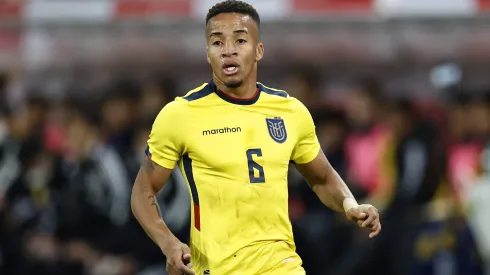 DUSSELDORF – Byron Castillo of Ecuador during the International Friendly, Länderspiel, Nationalmannschaft match between Japan and Ecuador at the Dusseldorf Arena on September 27, 2022 in Dusseldorf, Germany. ANP Dutch Height Maurice van Steen International Friendly 2022 xVIxANPxSportx/xMauricexvanxSteenxIVx *** DUSSELDORF Byron Castillo of Ecuador during the international friendly match between Japan and Ecuador at the Dusseldorf Arena on September 27, 2022 in Dusseldorf, Germany ANP Dutch Height Maurice van Steen International Friendly 2022 xVIxANPxSportx xMauricexvanxSteenxIVx 456686447 originalFilename: 456686447.jpg
