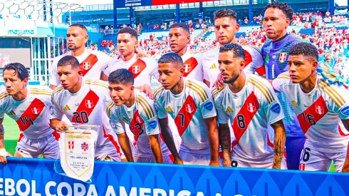 Perú jugando ante Canadá en la Copa América 2024.
