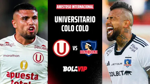 Universitario vs. Colo Colo juegan en Chile por amistoso internacional.
