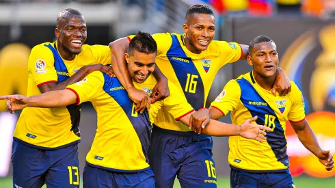Ecuador jugando en Estados Unidos la Copa América 2016.
